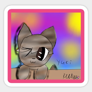 Yuki The Yorkie Sticker